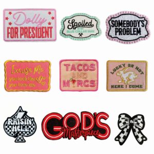 Popular iron on patches