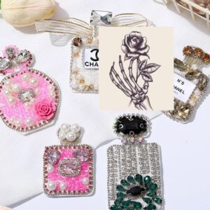 Glitering charms