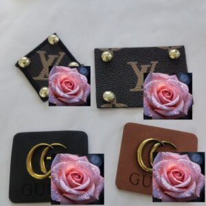 Leather Designer brand boujee items