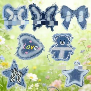 Denim large patches