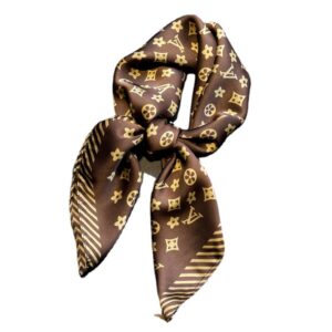 Designer silk scarf